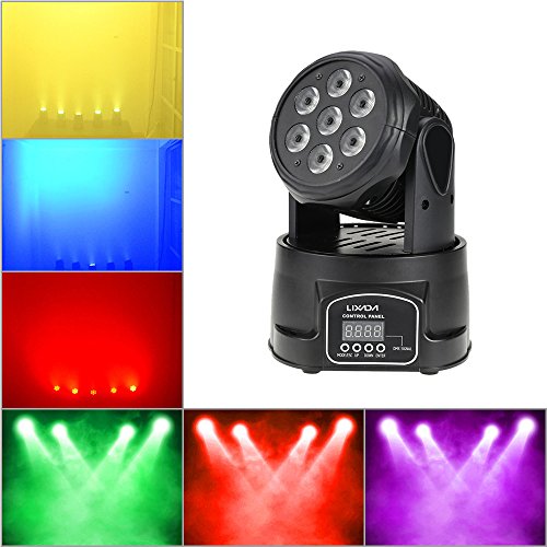 Image of Lixada DMX-512 Stage Lighting Mini Moving Head Light 4 In 1 RGBW LED PAR Light Lighting Strobe Professional 9 /14 Channels 100W AC 100-240V Sound Active for KTV Club Bar Party Disco DJ Show Bands