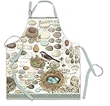 Michel Design Works Cotton Chef Apron, Nest & Eggs