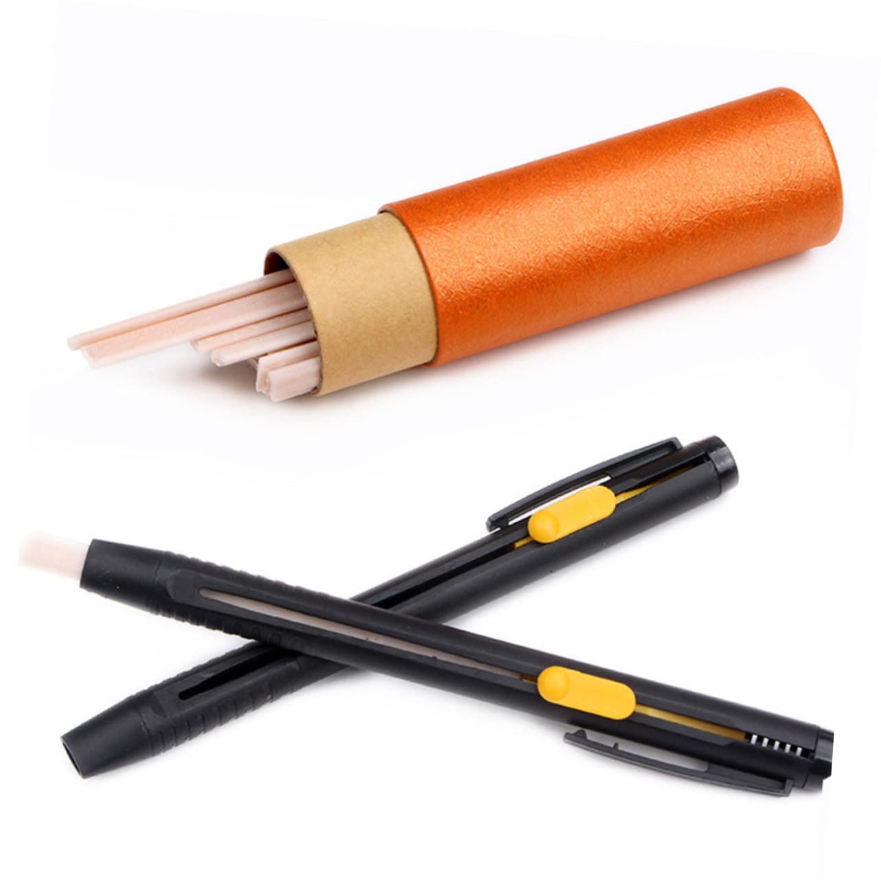 NUOBESTY 3 Series Tiza De Tela Para Coser Equipo Nociones De Costura Marcadores De Tela Para Principiantes De Coser Tiza Reemplazable Accesorios De Costura Tiza De Sastre 20 Piezas*3