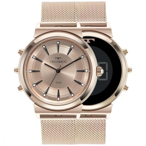 Relógio Technos Feminino Digital Rosé - 9T33AC/1J