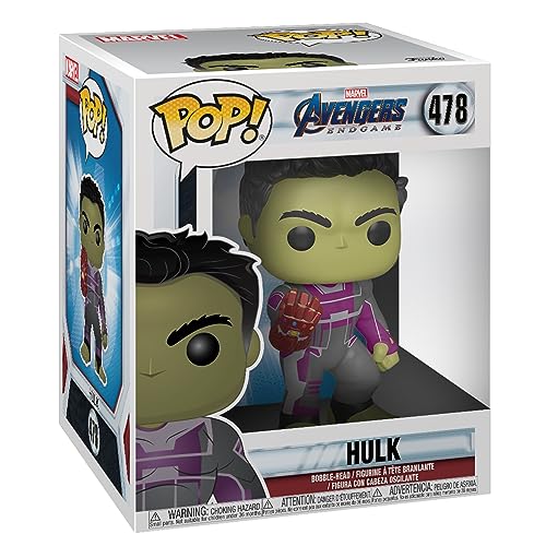 Funko Pop! Marvel: Avengers Endgame - 6&Quot; Hulk With Gauntlet, Multicolor, Standard