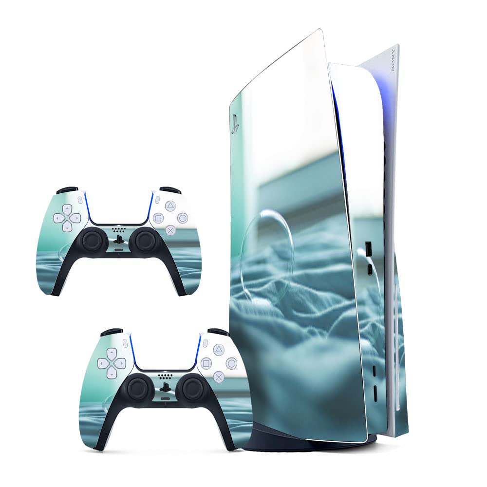 GADGETS WRAP Printed Vinyl Skin Sticker Decal for Sony PS5 PlayStation 5 Disc Edition Console & 2 Controller (Skin Only, Console & Controller not Included.) - Soap Bubble Multicolor (B0BW3X4D8G) Amazon Price History, Amazon Price Tracker