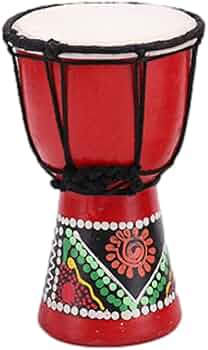 Amazon | ENN LLC ジャンベ 手作りアフリカンドラム 木製