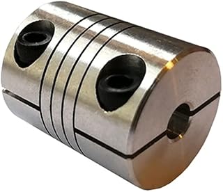 WAAZVXS Coupler Flexible Coupler D20 L25 Aluminium Alloy 20x25mm for The Motor Shaft Coupling (Inner Diameter : 6mmX7mm)