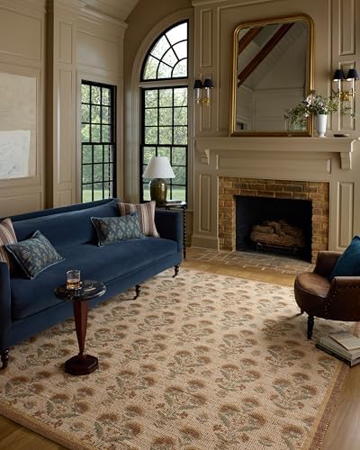 Loloi Chris Loves Julia Rue Collection RUE-01 Wheat/Sage 7'-6" x ...