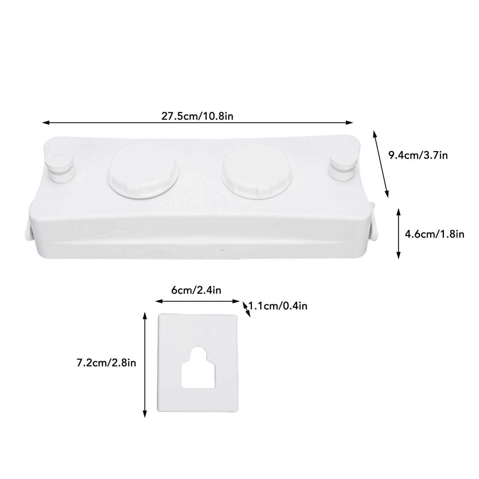Wäscheleine, einziehbar, for den Innenbereich, Doppelseil, Wandmontage, Wäschetrocknung, for Balkon, Badezimmer für Wäsche