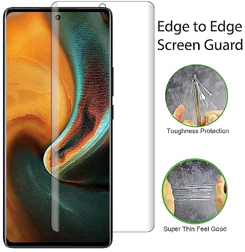 Image of OCTRIX Glass Screen Protector Compatible for Vivo X80 / Vivo X80 Pro with (UV) Full Screen Coverage [Edge to Edge] Advanced Border-Less and Easy Installation Kit- By Blackwik