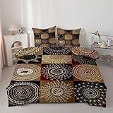 Design Réversible et sans Housse – Cette couette totem ethnique imprimée réversible pratique combine couette et housse en un seul produit. Peut s’utiliser sans housse de couette. Son design réversible imprimé, moderne et élégant, en fait le choix idéal pour décorer votre chambre