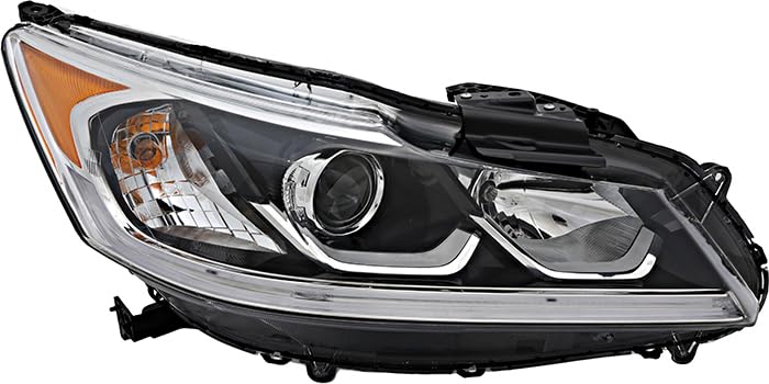 For Honda Accord Sedan EX/EX-L/Sport Headlight Lamp 2016 2017 Halogen Passenger Right Side