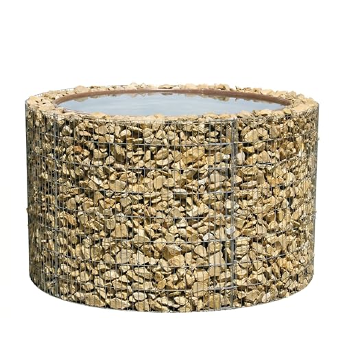 bellissa collecteur d'eau de Pluie - 95560 - citerne d'eau de Pluie pour Jardin - Bassin récupérateur d'eau, bâche de Bassin et Film de séparation Inclus -...