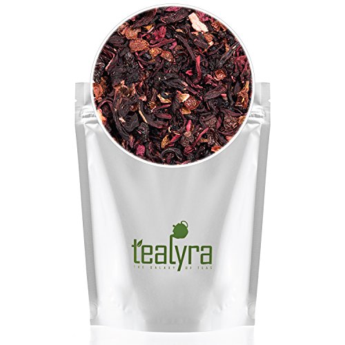 Tealyra - Cherry Goddess - Fruity Herbal Loose Leaf Tea - Caffeine-Free - Vitamin Rich - Hot and Iced - All Natural - 110g (4-ounce)