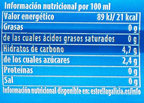 Cerveja Estrella Galicia Lata 0,0% Álcool Lata 330ml