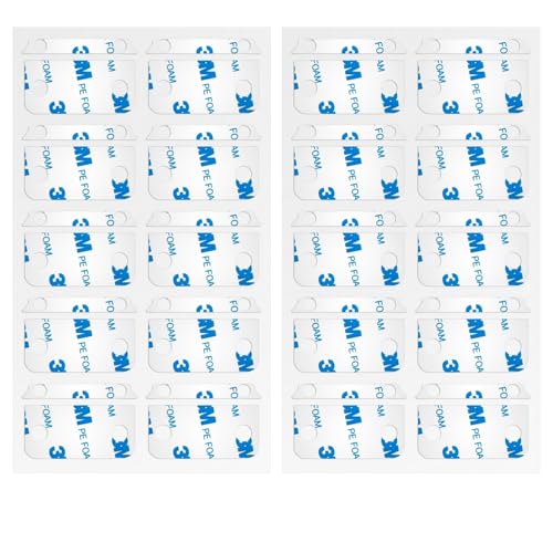 Image of Sensors Adhesive Replacement Tape for Ring Alarm Contact & Magnets (2nd Gen), Pre-Cut, Contains 20 Sensor Strips and 20 Magnetic Strips, No Cutting Needed, Strong Hold, Residue-Free Remova