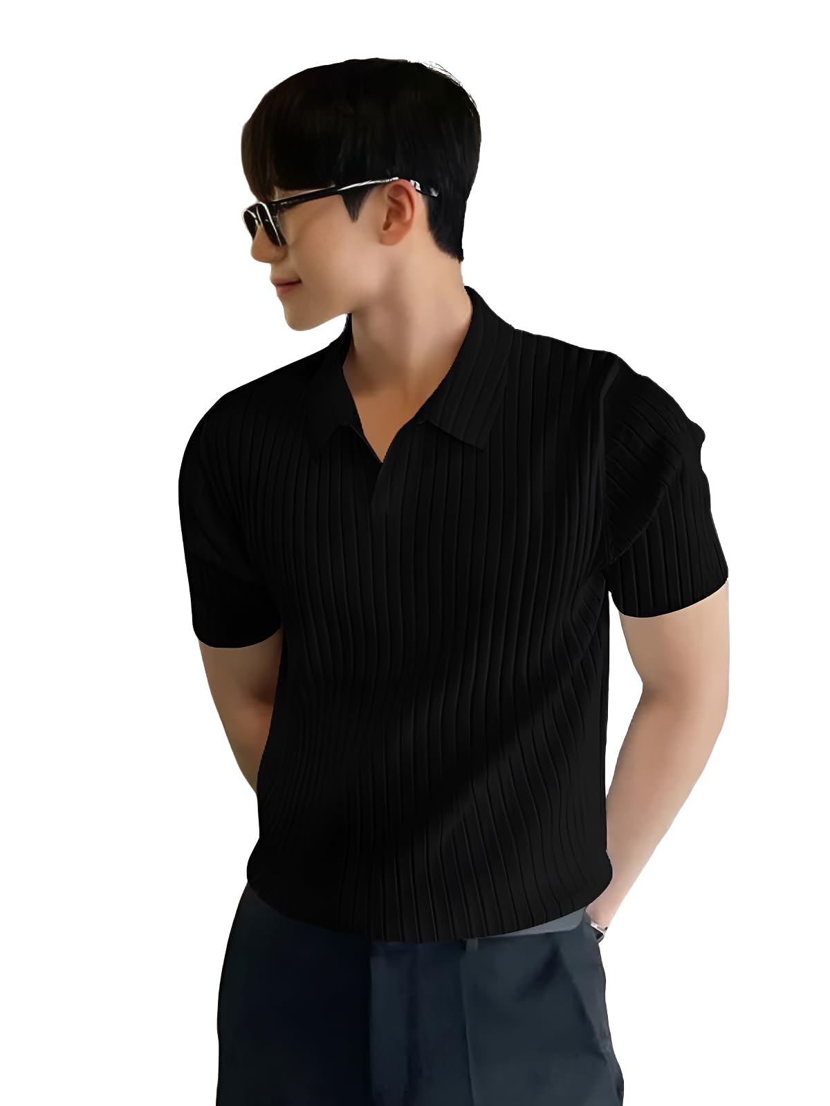 Men's Cotton Regular Fit Polo T-Shirt-image-20