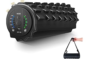 Electric Vibrating Foam Roller with Handles