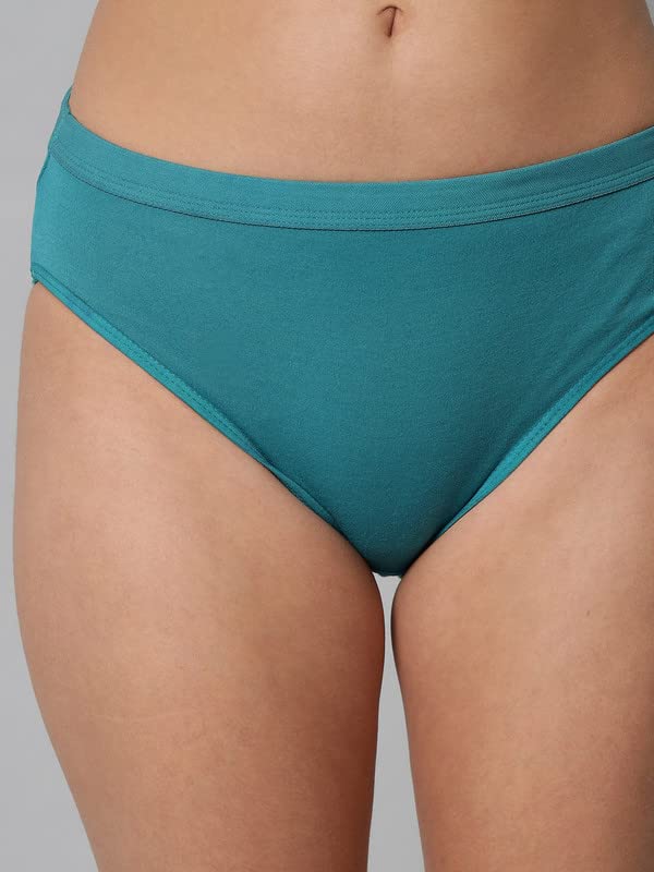 Image of Women's Cotton Lightly Padded Wire Free Bra Panty Lingerie Set Honeymoon Bikni Set for Girl's Combo Pack of 3