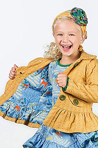 Matilda Jane Clothing Yellow Going Easy Jacket - Girls - Size 42