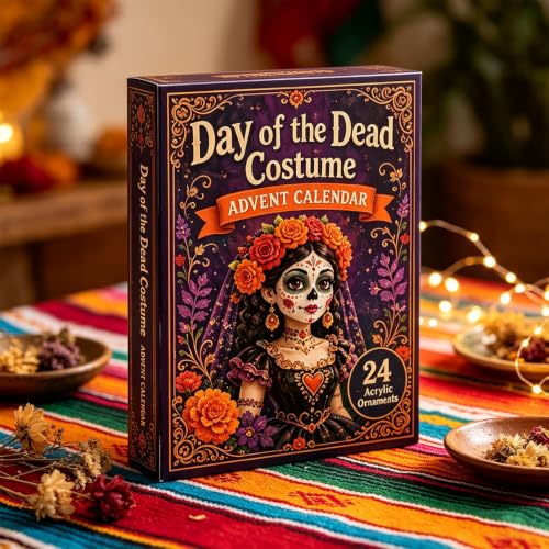 Day of the Dead Costume Advent Calendar 2026, 24 Days of The Dead Calendars - image 5