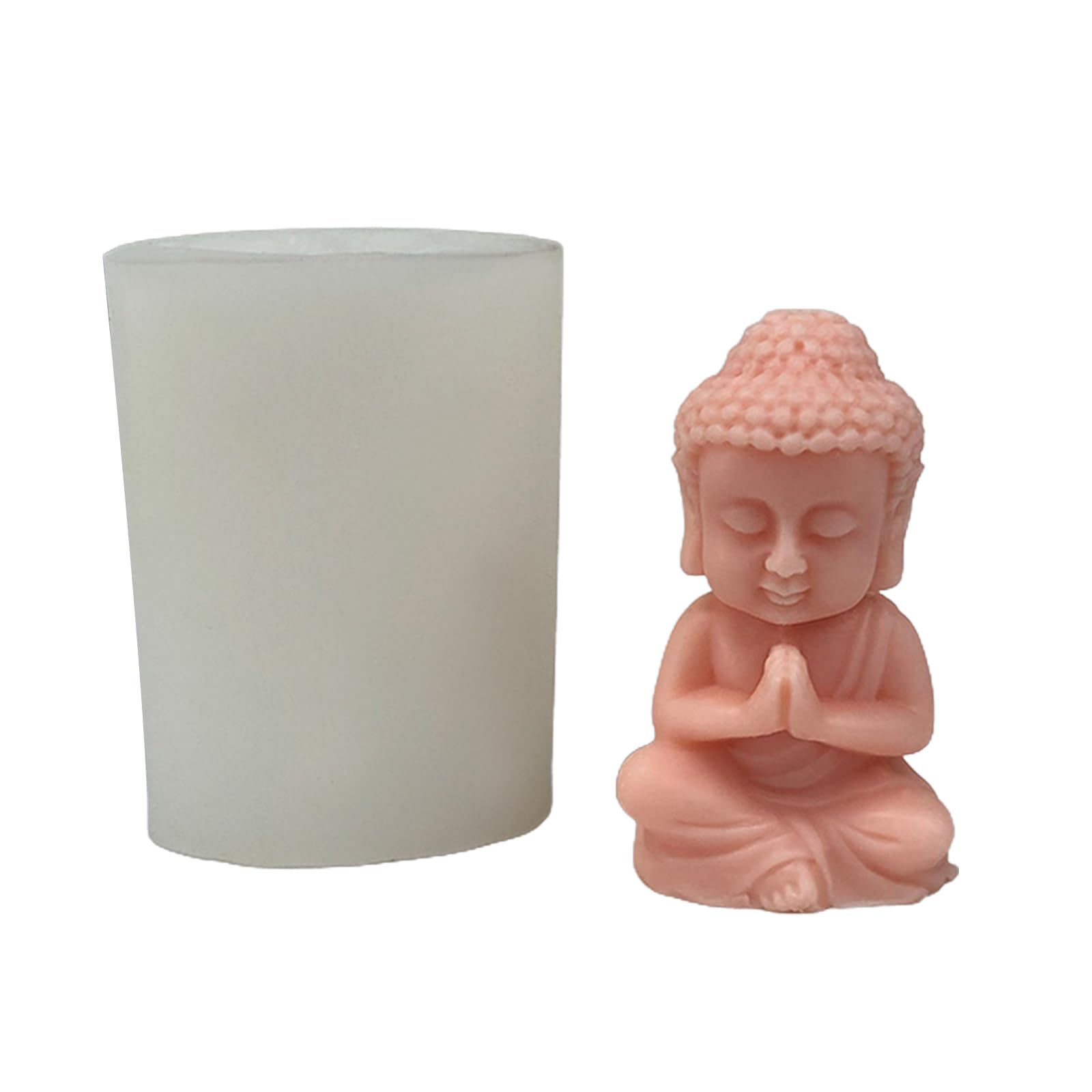 Tsophreniq 3D Chanting Molds Resin Silicone for Making Desktop Decorations Molds Statue Silicone Soap Making