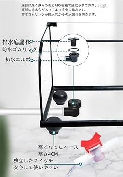 【月猫屋】ガラスケース　リクガメ　水槽60×約30(奥行)×約35 61Et0w68sDL._AC_UL210_SR210,