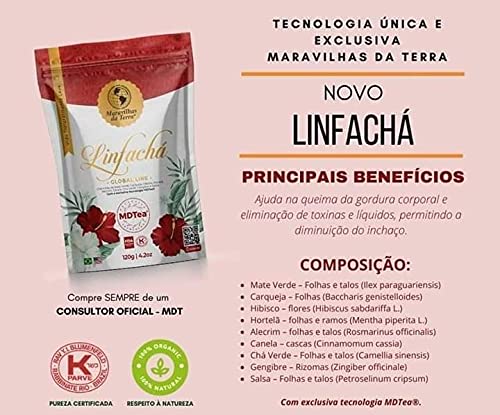 Kit MDT com 6 Chás 100%Original 100%Natural