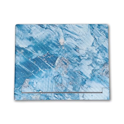 Image of Carbon Fiber Laptop Skin Compatible with Alienware X16 R2 (2024) - Winter Rock - Premium 3M Vinyl Protective Wrap Decal Cover - Easy to Apply | Crafted in The USA by MightySkins