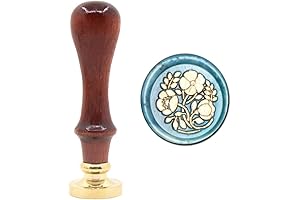 YOLAKIS Flower Wax Seal Stamp | Enhance Your Letters with Vintage Charm