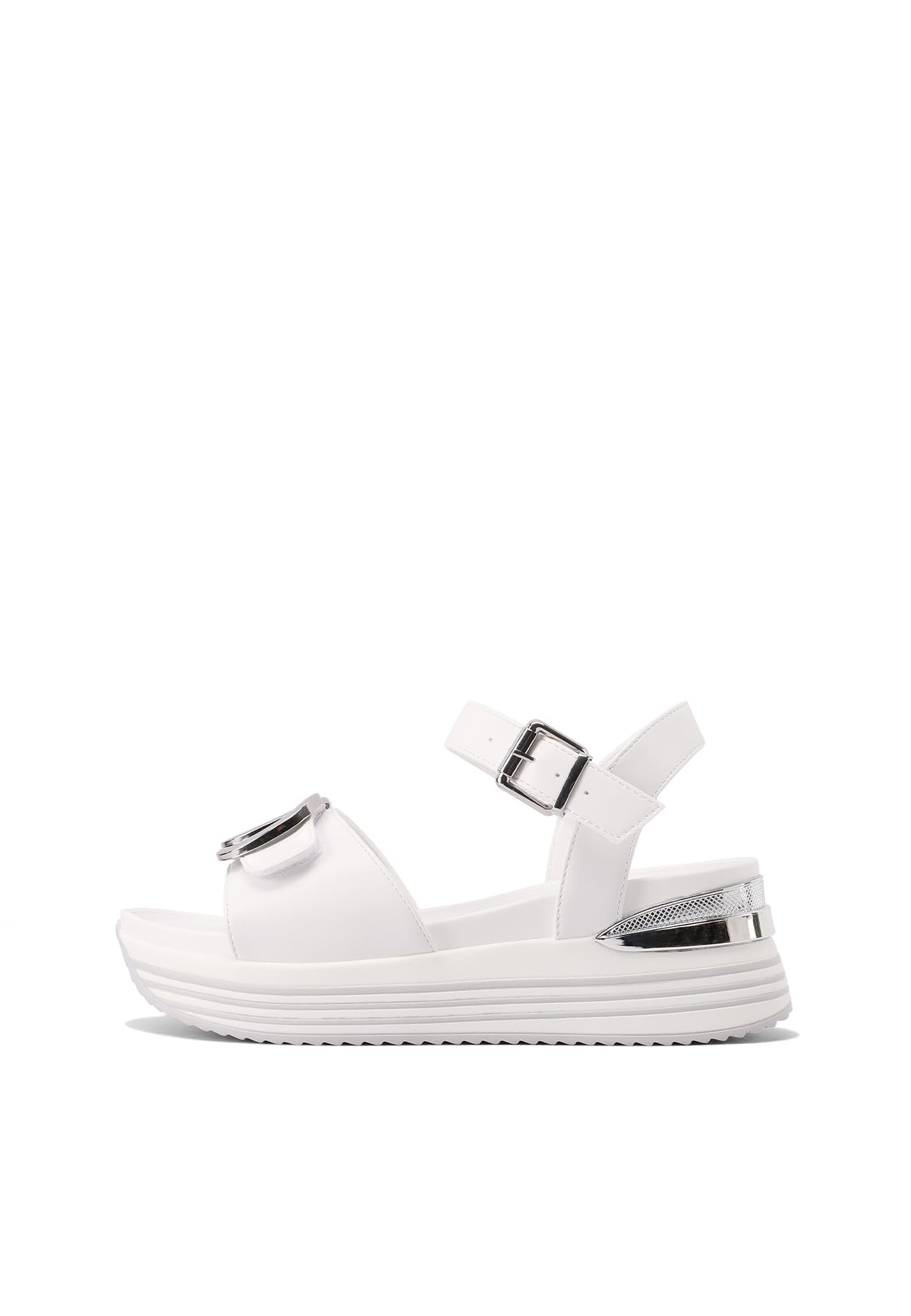 QUEEN HELENA Sandali con Plateau con Cinturino Casual Donna X32-225