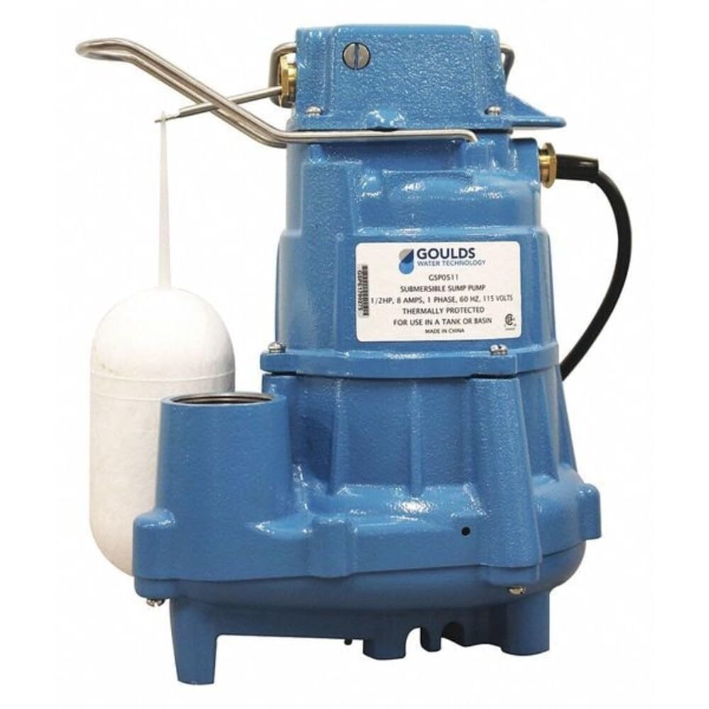 HP 1/2,Sump Pump,Vertical Float