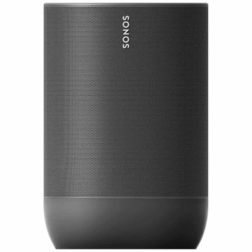 Move lo Smart Speaker da Outdoor, Alimentato a Batteria per l'Ascolto della Musica Dentro e Fuori Casa, Amazon Alexa e Google Assistant Integrati, Nero - Gadget - Immagine 1