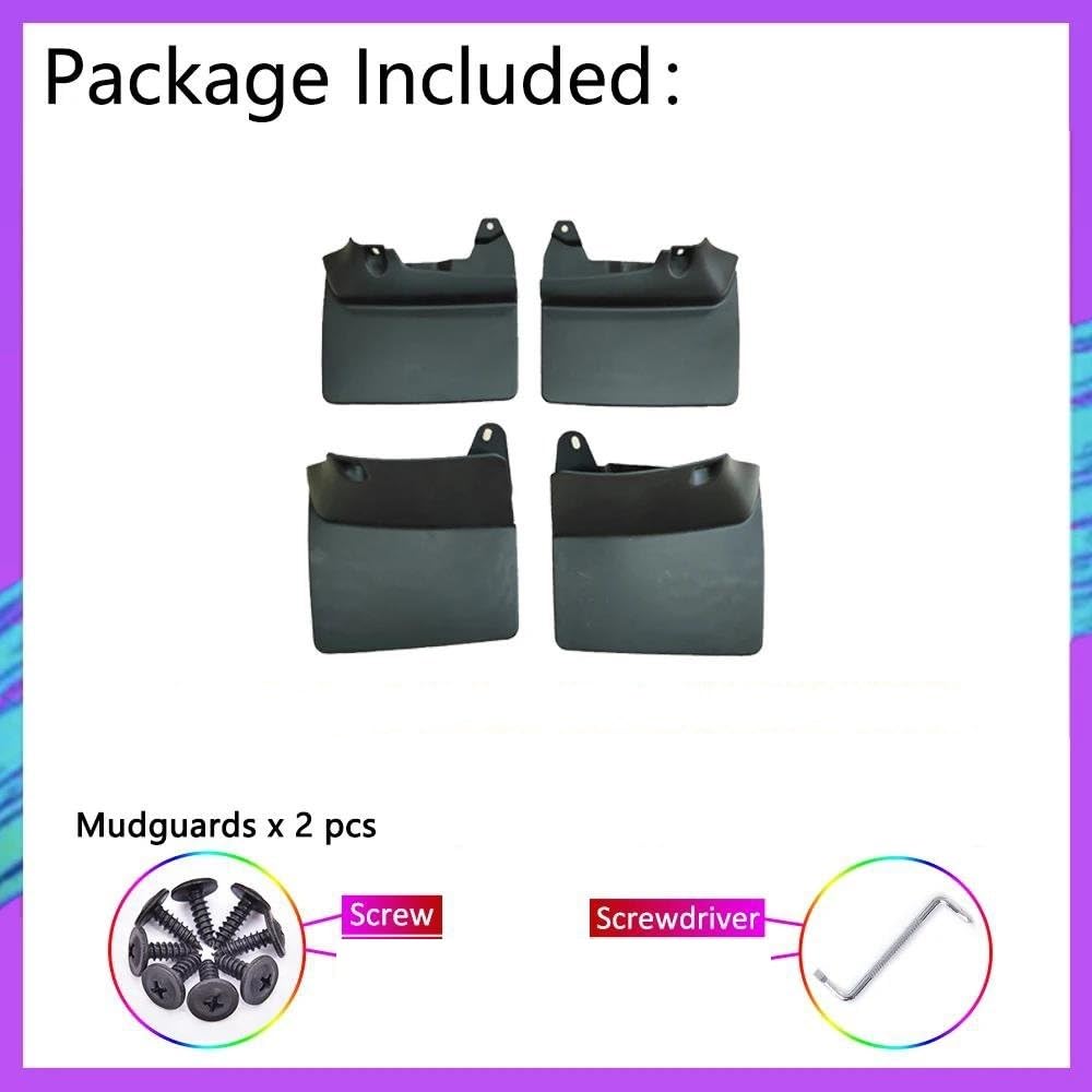 Bavettes De Boue Pour Toyota Land Cruiser Prado FJ90 4 Portes (1995-2003) - Neuves, Marque Uxcell