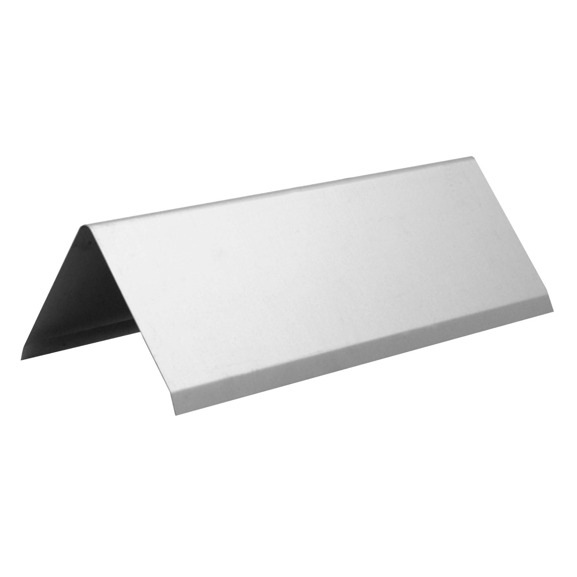 INEFA Tapajuntas de cumbrera, ángulo 80° 200cm, de chapa de aluminio plateado para cumbrera en tejado, accesorios para canalones,made in Germany