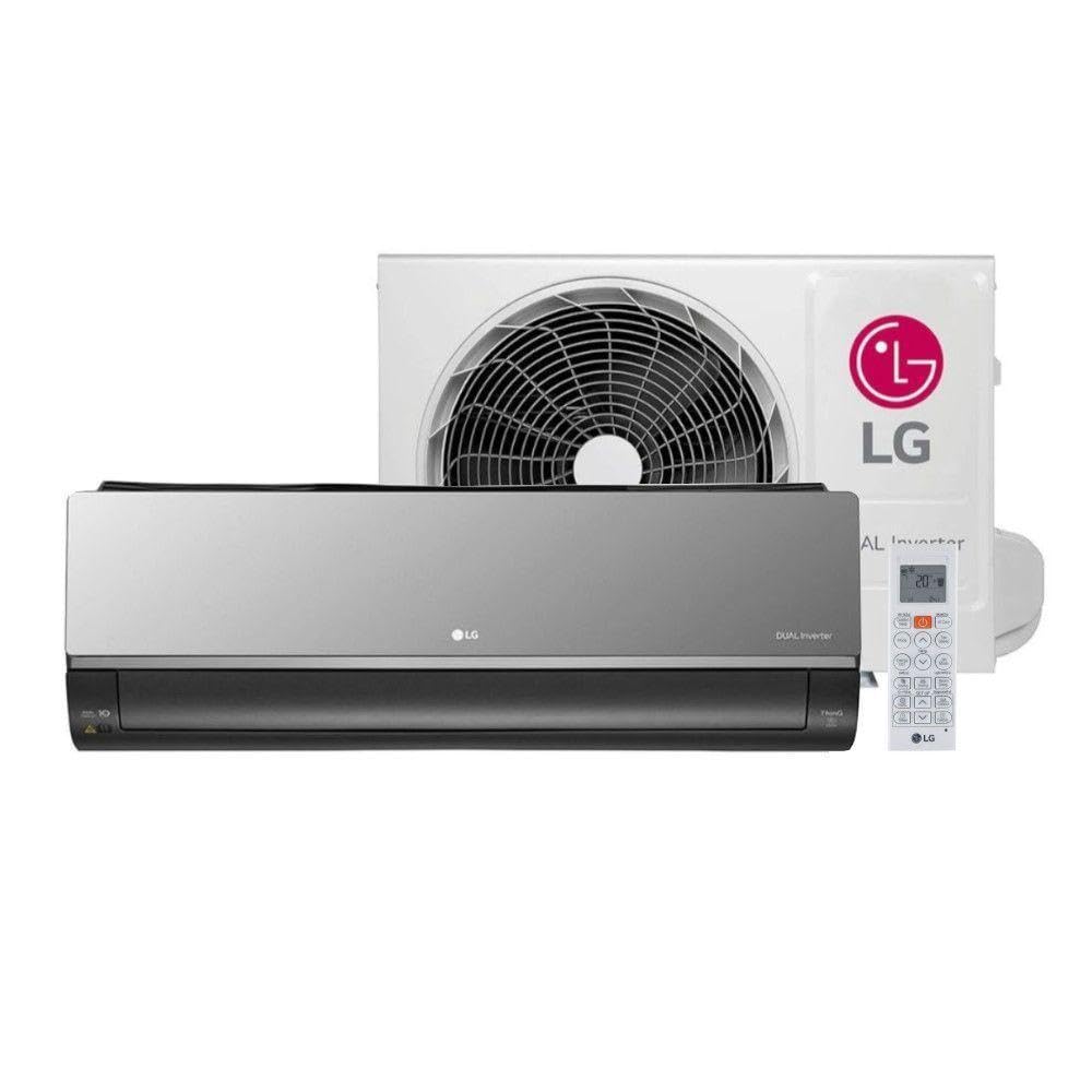 Ar Condicionado Lg Dual Inverter Voice +ai Artcool Uv Nano 18.000 Btus Quente/frio 220v