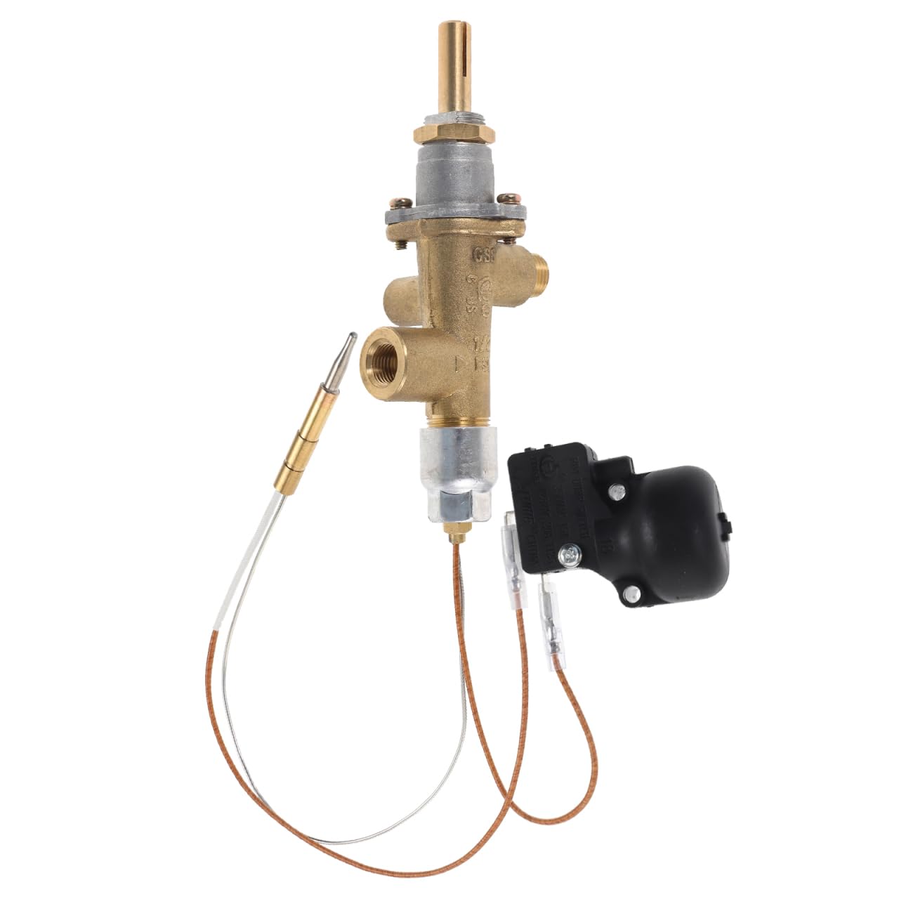 SOIMISS Kit de Remplacement Thermocouple et Sécurité Inclinaison pour Parasol Chauffant Extérieur Accessoire Réparation Gaz avec Compatible Valve