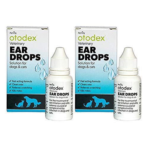 2X (OTODEX) Veterinary Ear Drops 14ml