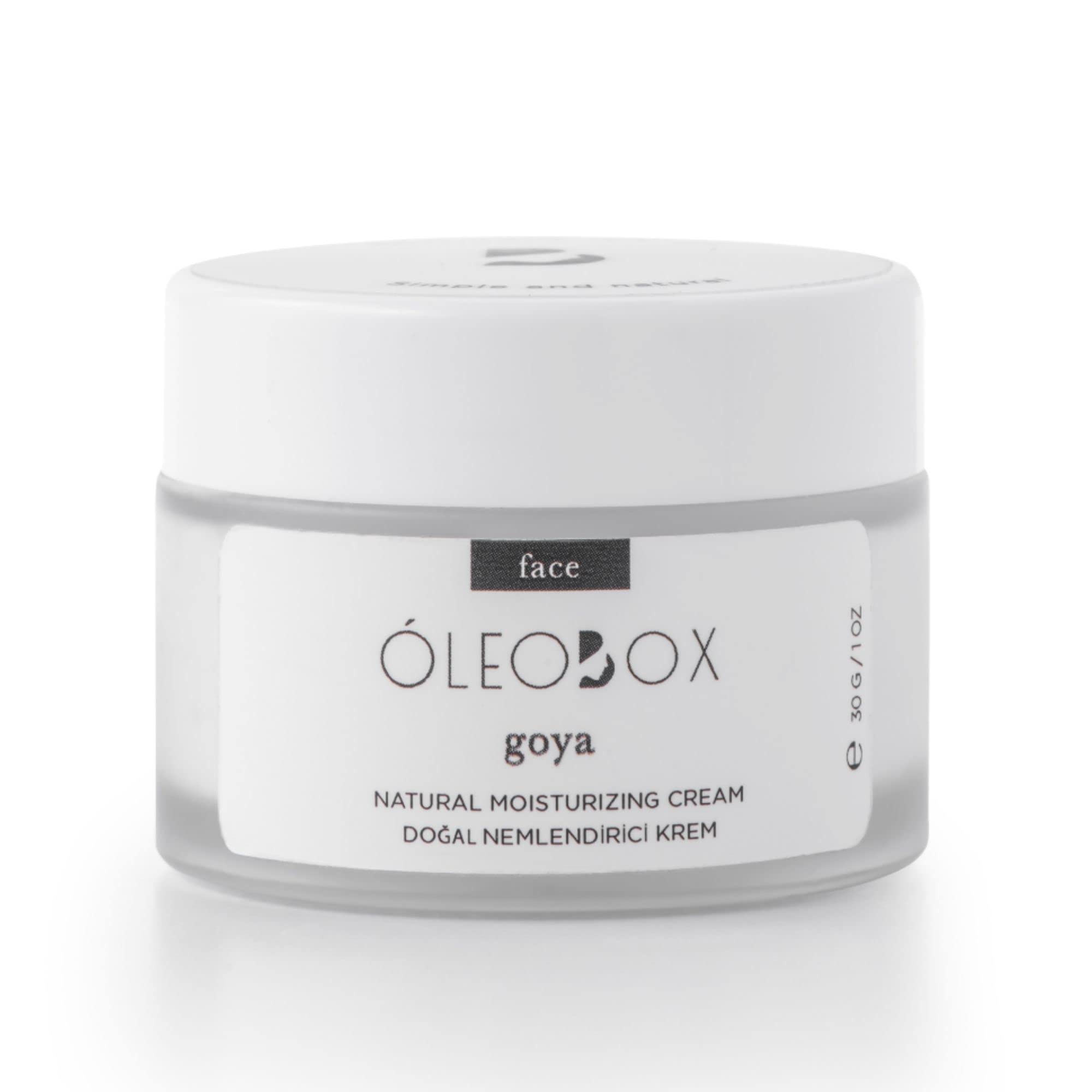 Oleobox Goya Nemlendirici Krem - Hyalüronik Asit (HA) ve Kara Yulaf Ekstraktlı - 30 ML