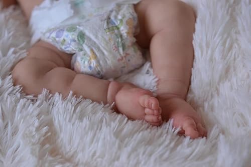 Miniatura 4 de Zero Pam Muñecas realistas Reborn Girl Muñecas de silicona completa Muñeca de bebé recién nacido de aspecto real Ojos cerrados Bebé dormido realista