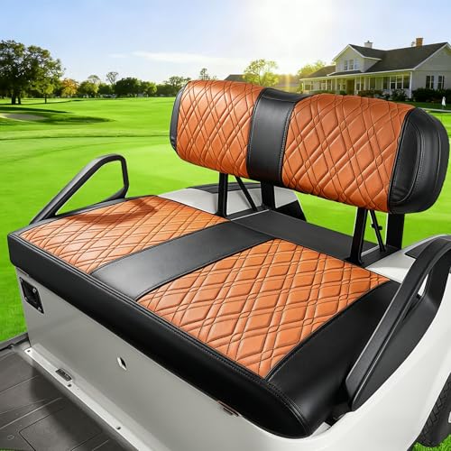Housses de siège pour voiturette de golf EZGO TXT imperméables et faciles à nettoyer