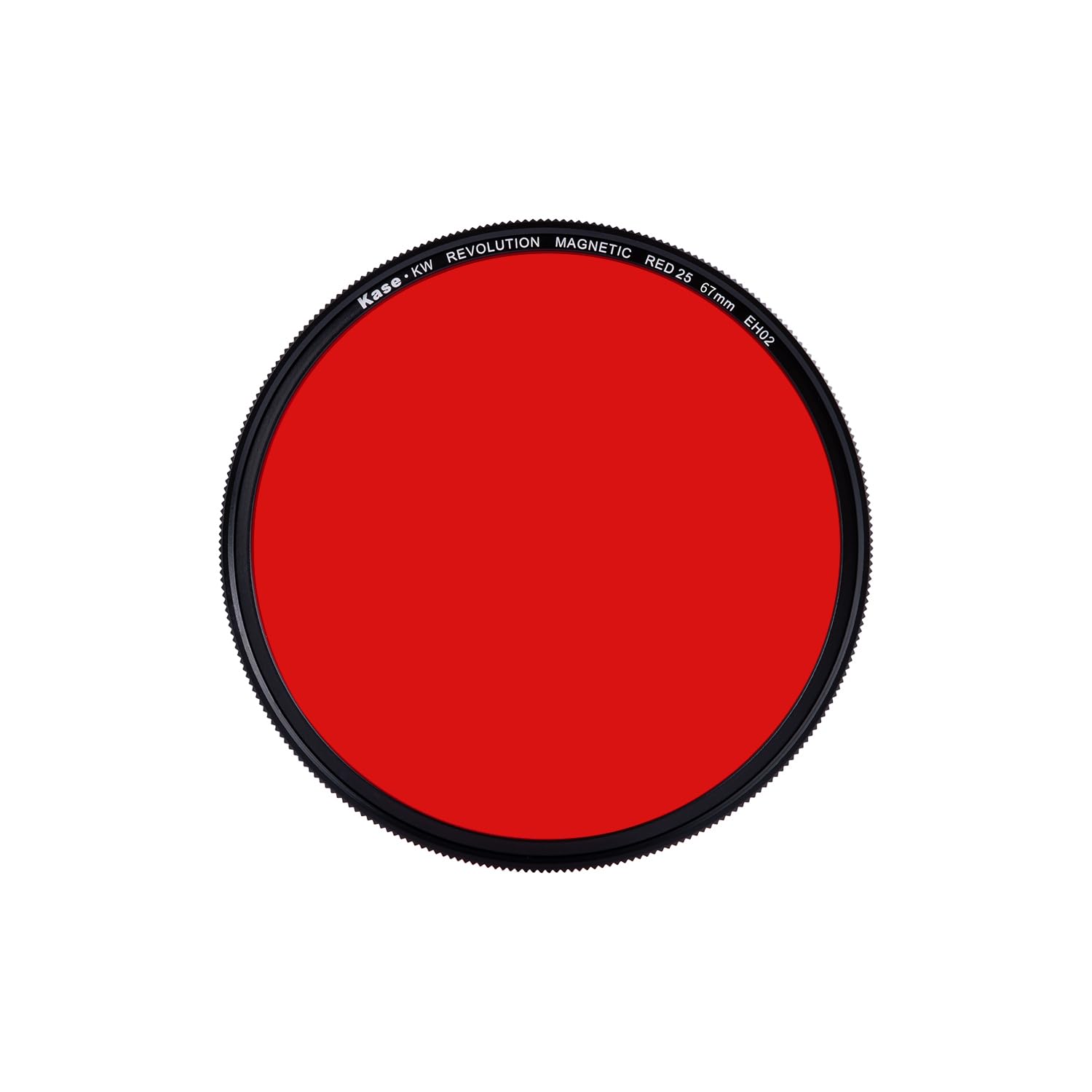 Filtro magnético Kase Wolverine Revolution Red #25 vidrio templado 67mm 3