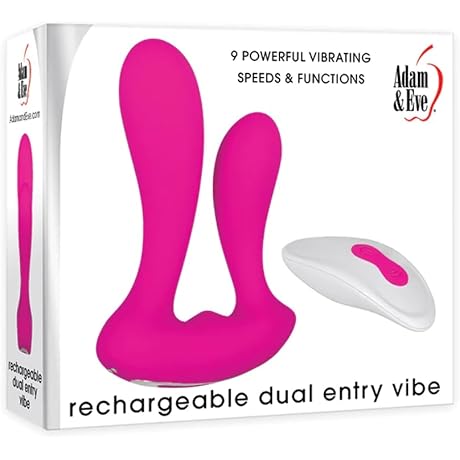 Adam & Eve Rechargeable Dual Entry Vibrator