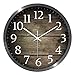 Produktbild Vintage Uhr Wanduhr, Likeluk 12 Zoll (30cm) Modern Quartz Lautlos Wanduhr ohne Ticken