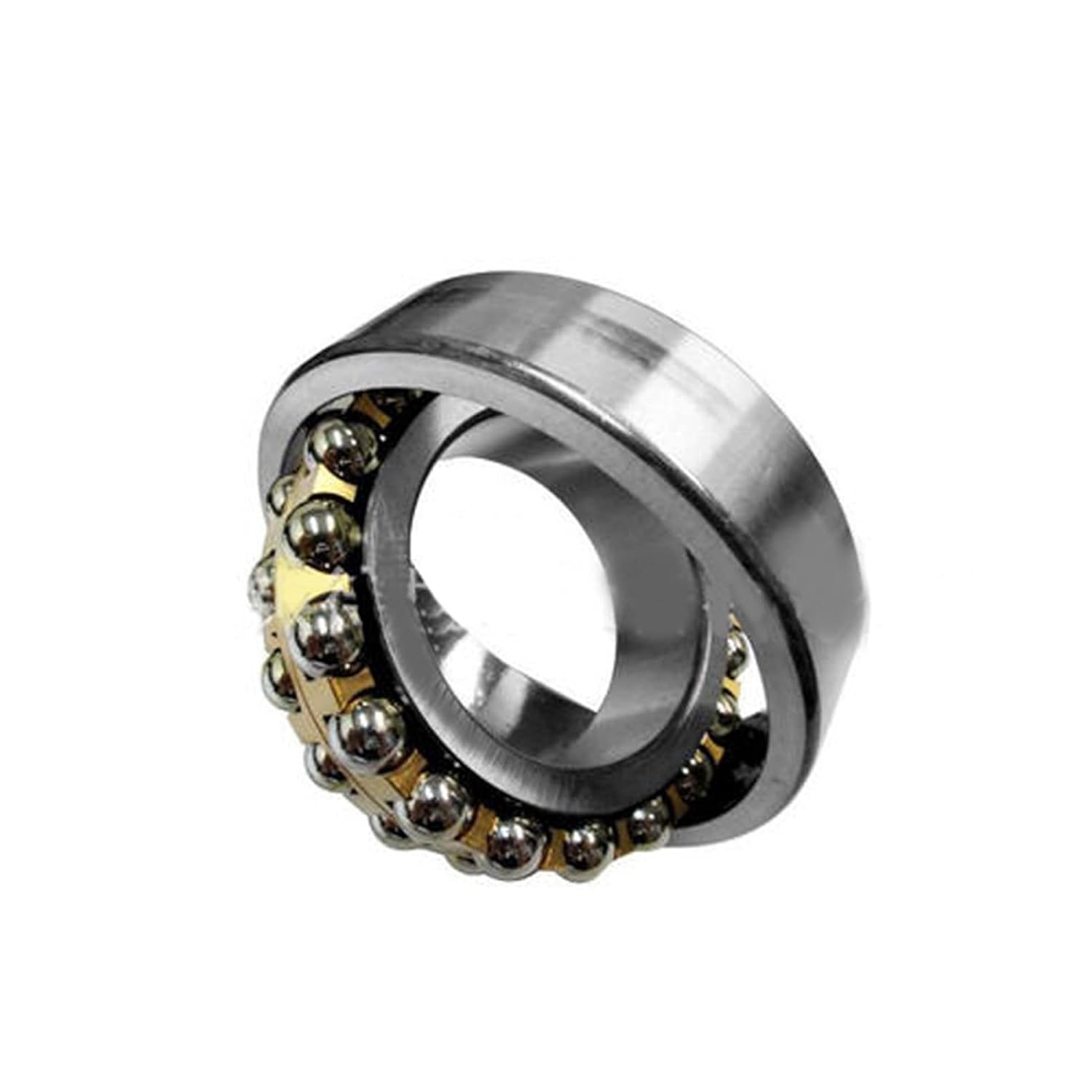 1PC Double Row Self-Aligning Ball Bearings 1200-1207 - Bearing Steel for Industrial Machinery(1201 12x32x10)