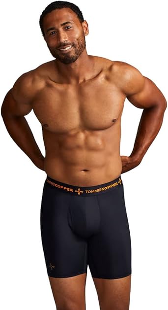 Tommie Copper Mens Performance Compression Undershorts | Breathable Underwear with Fly, Sweat Wicking Briefs for Everyday