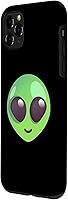 Vista 26 de iPhone 12 Pro Max Emoticon Alien Face Extraterrestre Alien Case