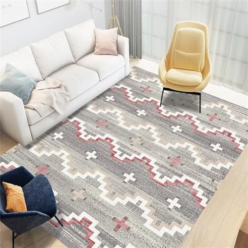 Tapis de salle à manger lavable | Solution décoration chambre et terrasse sur mesure