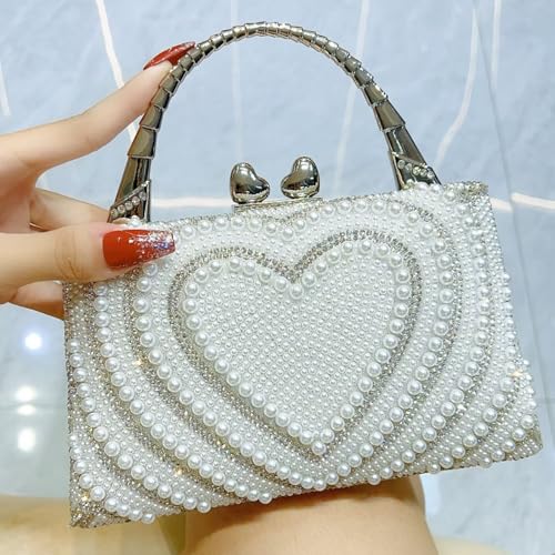 Sac à main pour fête anti-perte avec strass et chaîne robuste - 7
