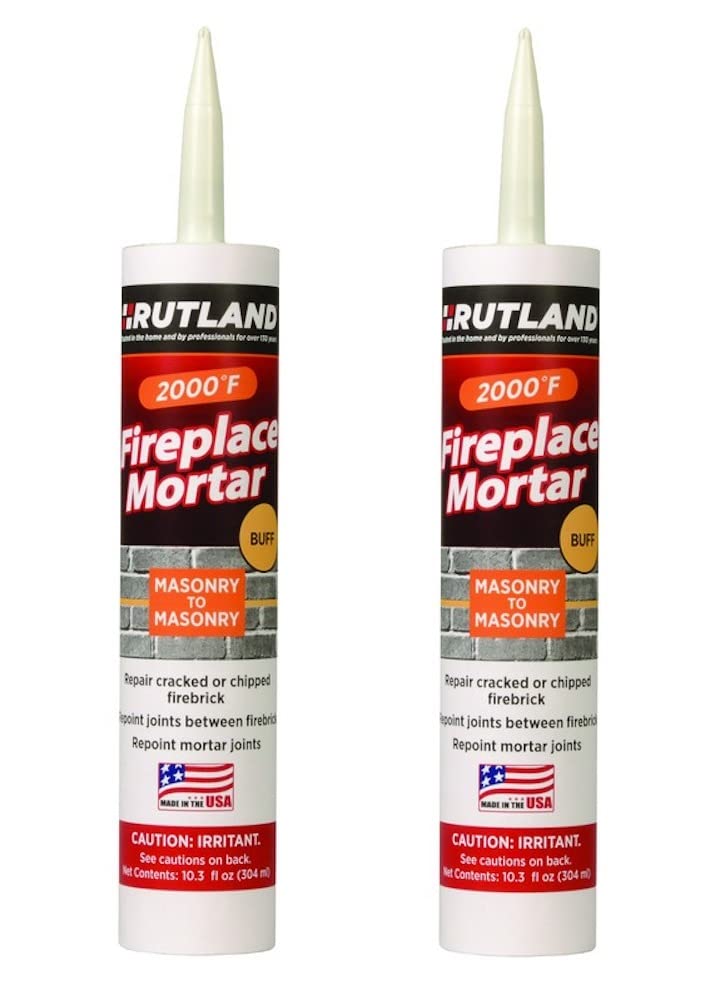 Amazon.com: Rutland Fireplace Mortar 10.3 Oz Cartridge (Buff) 2-Pack: Home  u0026 Kitchen
