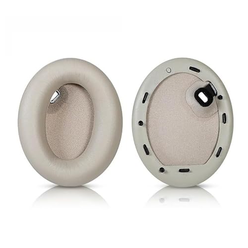 INF Ersatz Ohrpolster für Sony WH-1000XM4 Kopfhörer,1 Paar, Ohrpolster aus Kunstleder, weicher Schaumstoff