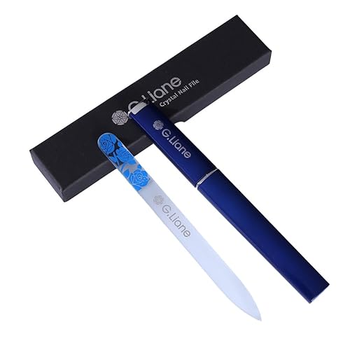 Miniatura 1 de El mejor juego de lima de uñas de cristal, kit profesional de manicura y pedicura para uñas naturales, uñas acrílicas, geles, herramientas de