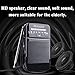 ZesGood Portable Transistor Radio Battery Operated AM FM Radio Portable for Walking Hiking Camping Powered by 2AA Battery, Easy Tuning, Power Saving
